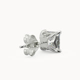 Princess Cut Diamond Stud Earrings - Avita Jewellery