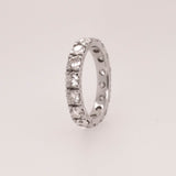 Round Diamond Eternity Band