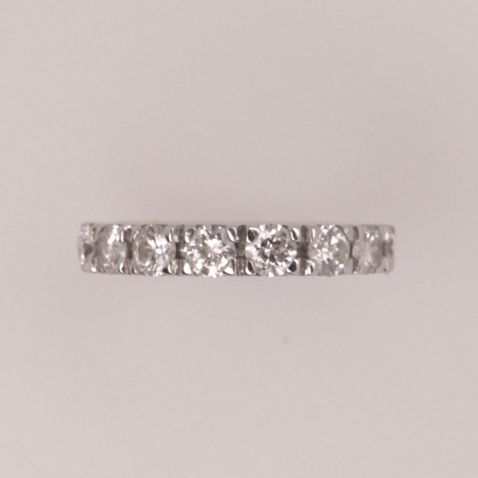 Round Diamond Eternity Band
