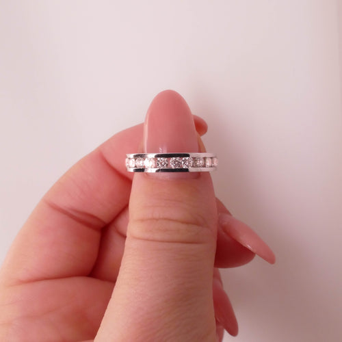 Diamond Channel Eternity Ring